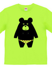 The bear of dot trousers 