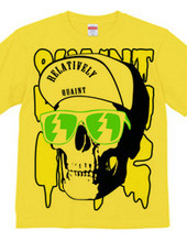 Cap Skull greenyellow