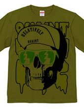 Cap Skull greenyellow