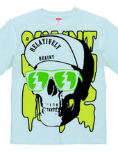 Cap Skull greenyellow