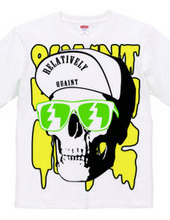 Cap Skull greenyellow