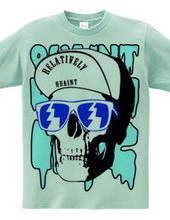 Cap Skull blue