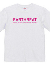 EARTHBEAT PINK LOGO T-SHIRT