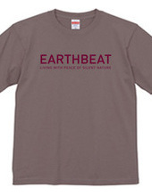 EARTHBEAT PINK LOGO T-SHIRT