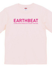 EARTHBEAT PINK LOGO T-SHIRT