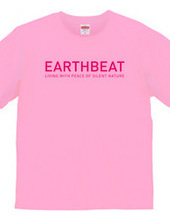 EARTHBEAT PINK LOGO T-SHIRT