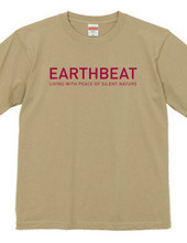 EARTHBEAT PINK LOGO T-SHIRT