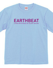 EARTHBEAT PINK LOGO T-SHIRT