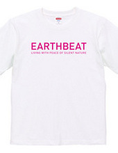 EARTHBEAT PINK LOGO T-SHIRT