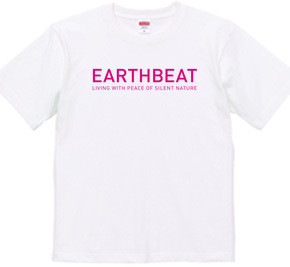 EARTHBEAT PINK LOGO T-SHIRT