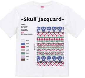 Skull Jacquard #001