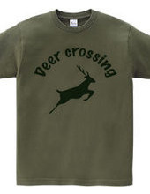 Deer crossing