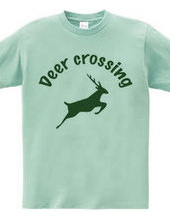 Deer crossing