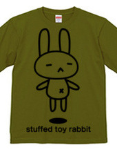 stuffed toy rabbit（浮遊05）