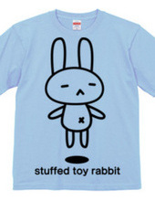 stuffed toy rabbit（浮遊05）