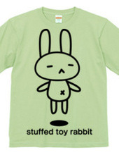 stuffed toy rabbit（浮遊05）