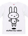 stuffed toy rabbit（浮遊05）