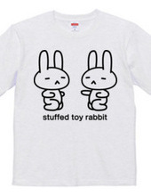 stuffed toy rabbit（パンチの練習）