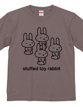 stuffed toy rabbit（正座）