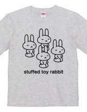 stuffed toy rabbit（正座）