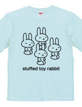 stuffed toy rabbit（正座）