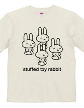 stuffed toy rabbit（正座）