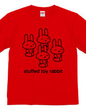 stuffed toy rabbit（正座）