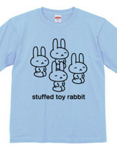 stuffed toy rabbit（正座）