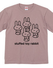 stuffed toy rabbit（正座）