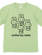 stuffed toy rabbit  seiza 