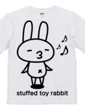 stuffed toy rabbit (mood mood)