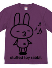 stuffed toy rabbit（ご機嫌気分）