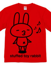 stuffed toy rabbit（ご機嫌気分）