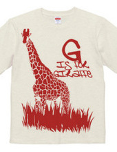 G is for Giraffe