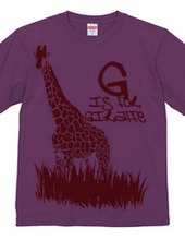 G is for Giraffe