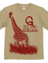 G is for Giraffe