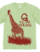 G is for Giraffe