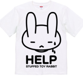 stuffed toy rabbit（HELP02）片面