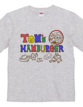 TOM`S HAMBURGER★　logo