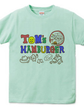 TOM`S HAMBURGER★　logo