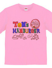 TOM`S HAMBURGER★　logo