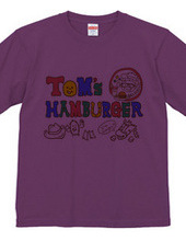 TOM`S HAMBURGER★　logo