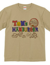 TOM`S HAMBURGER★　logo