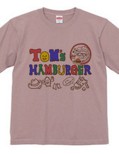 TOM`S HAMBURGER★　logo