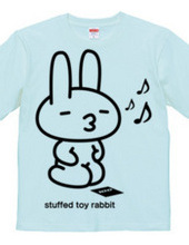 stuffed toy rabbit（親／ルンルン気分／親子マークなし）