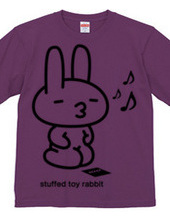 stuffed toy rabbit（親／ルンルン気分／親子マークなし）