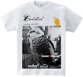 オカメインコ フォトプリントTシャツ