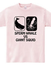 sperm whale vs giant squid