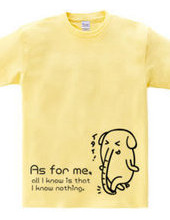 Elephant -As for me,-