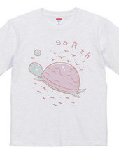 Earth turtle pink